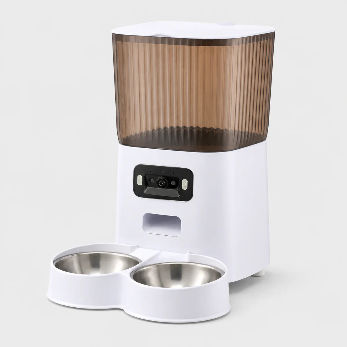Distributeur Automatique de Croquettes pour Chat avec Caméra et Double Gamelle - Idéal 2 Chats | Miaou&Co
