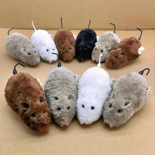Jouet Souris Interactive pour Chat - Mouvement Réaliste pour Éveiller l'Instinct de Chasse | Miaou&Co