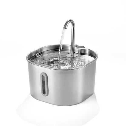 Miaou & co® - Fontaine à Eau Inox Automatique