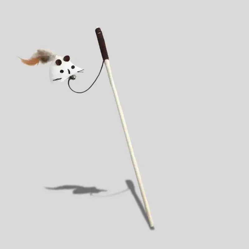Baguette de Jeu en Bois pour Chat 4 Modèles - Éveille l'Instinct de Capture | Miaou&Co
