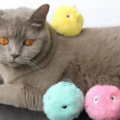 Balle Intelligente pour Chat à Activation au Toucher - Sons Réalistes 3 Coloris | Miaou&Co