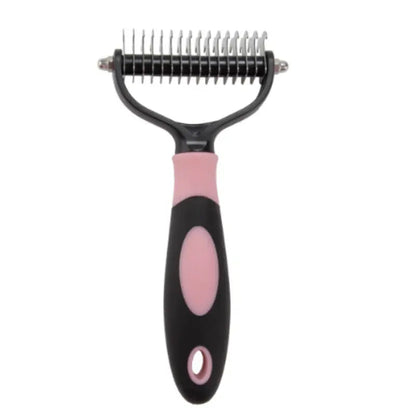 Brosse Démêlante pour Chat à Poils Longs - Picots en Inox Anti-Nœuds sans Tirer | Miaou&Co