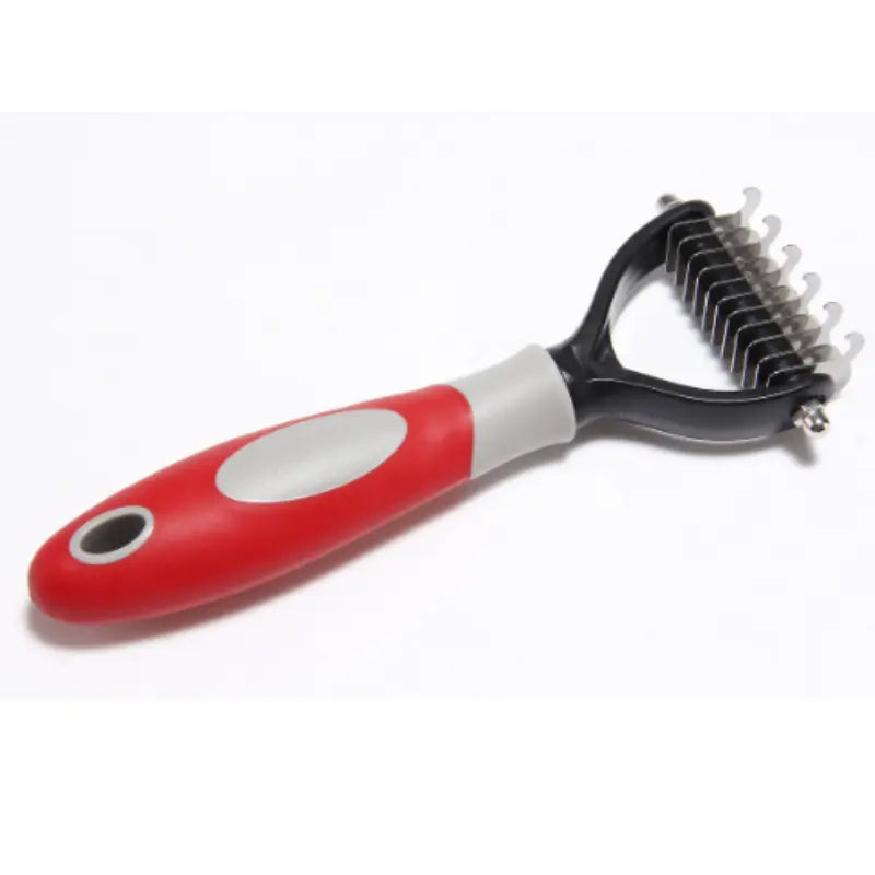 Brosse Démêlante pour Chat à Poils Longs - Picots en Inox Anti-Nœuds sans Tirer | Miaou&Co