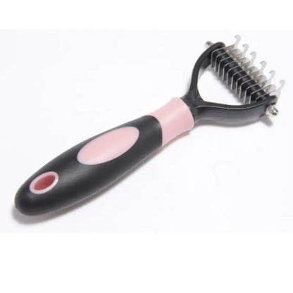 Brosse Démêlante pour Chat à Poils Longs - Picots en Inox Anti-Nœuds sans Tirer | Miaou&Co