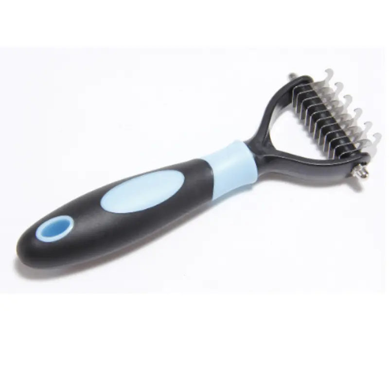 Brosse Démêlante pour Chat à Poils Longs - Picots en Inox Anti-Nœuds sans Tirer | Miaou&Co