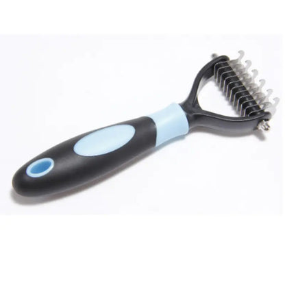 Brosse Démêlante pour Chat à Poils Longs - Picots en Inox Anti-Nœuds sans Tirer | Miaou&Co