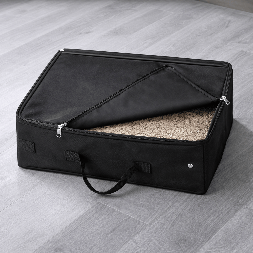 Bac à Litière Pliable et Portable pour Chat - Installation Rapide pour Voyage | Miaou&Co