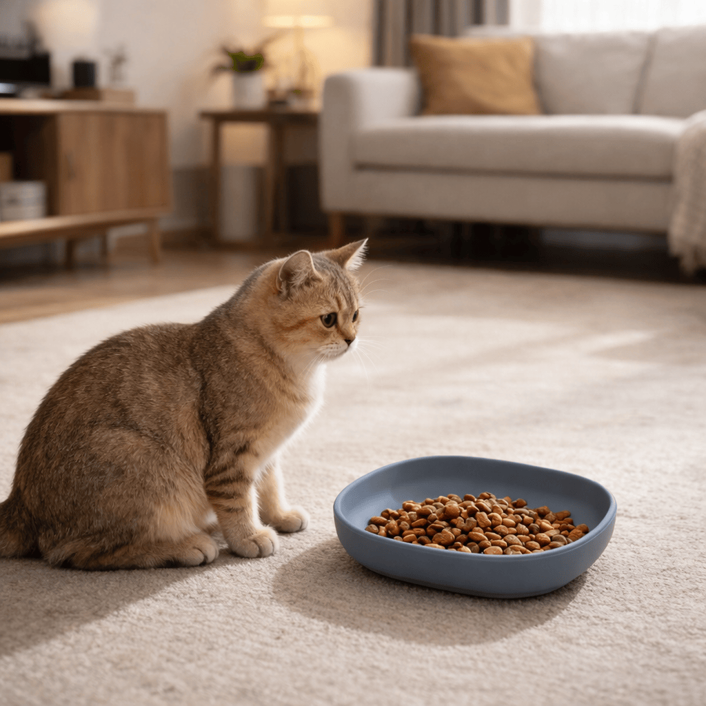 Lot de 2 Assiettes en Silicone Souples pour Chat - Stables et Faciles à Nettoyer | Miaou&Co