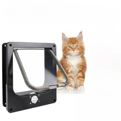 Chatière Moderne pour Chat avec Contrôle des Sorties - 3 Tailles M à XL en Acrylique | Miaou&Co