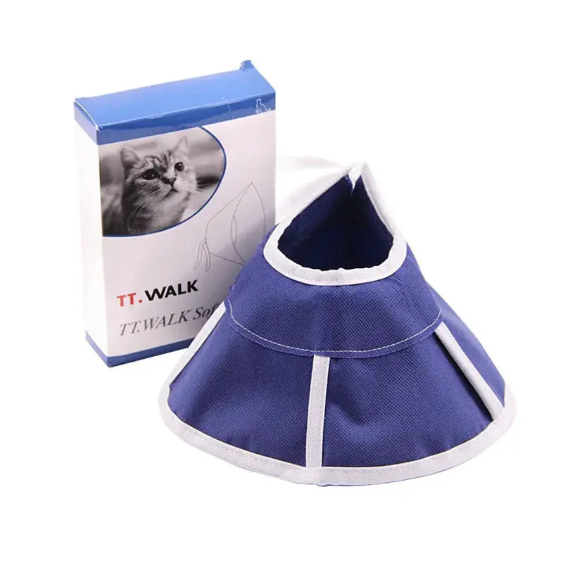 Collerette de Protection Confortable pour Chat 2 Tailles - Anti-Léchage Post-Opératoire | Miaou&Co