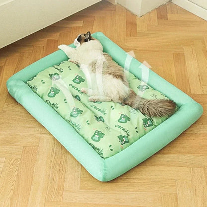 Coussin Rafraîchissant pour Chat 4 Tailles S à XL - Fraîcheur Instantanée Fortes Chaleurs | Miaou&Co
