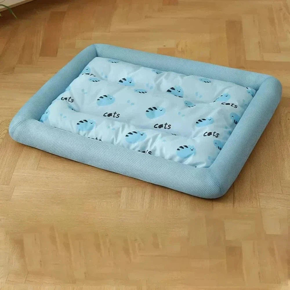 Coussin Rafraîchissant pour Chat 4 Tailles S à XL - Fraîcheur Instantanée Fortes Chaleurs | Miaou&Co