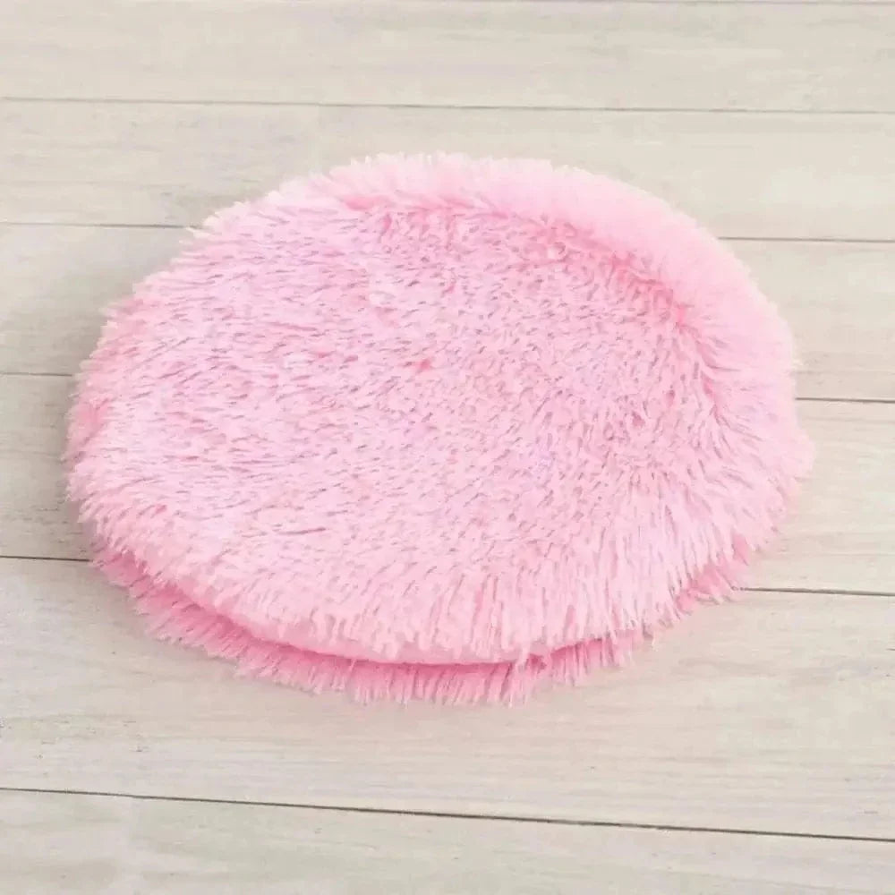 Coussin Rond pour Chat 47 ou 57cm Ultra Doux - Nid Apaisant Anti-Stress 6 Coloris | Miaou&Co