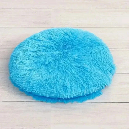 Coussin Rond pour Chat 47 ou 57cm Ultra Doux - Nid Apaisant Anti-Stress 6 Coloris | Miaou&Co