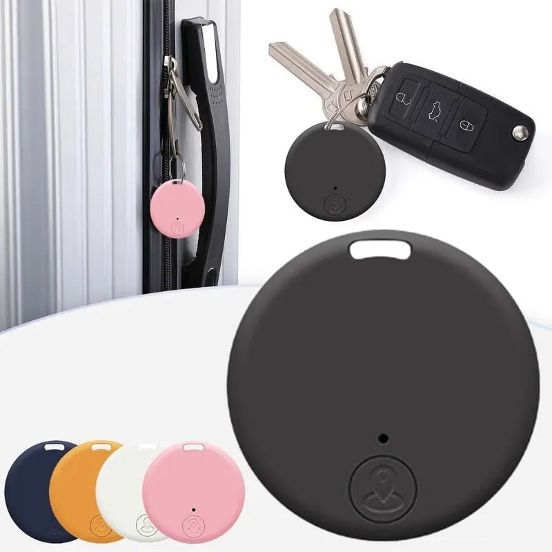 Traceur GPS Rond pour Chat Anti-Perte - Localisation Temps Réel Fixation Collier 5 Coloris | Miaou&Co
