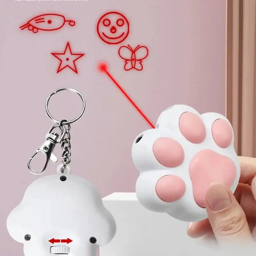 Mini Laser pour Chat 5 Motifs Lumineux Réglables - Jeu Instinctif Anti-Ennui | Miaou&Co