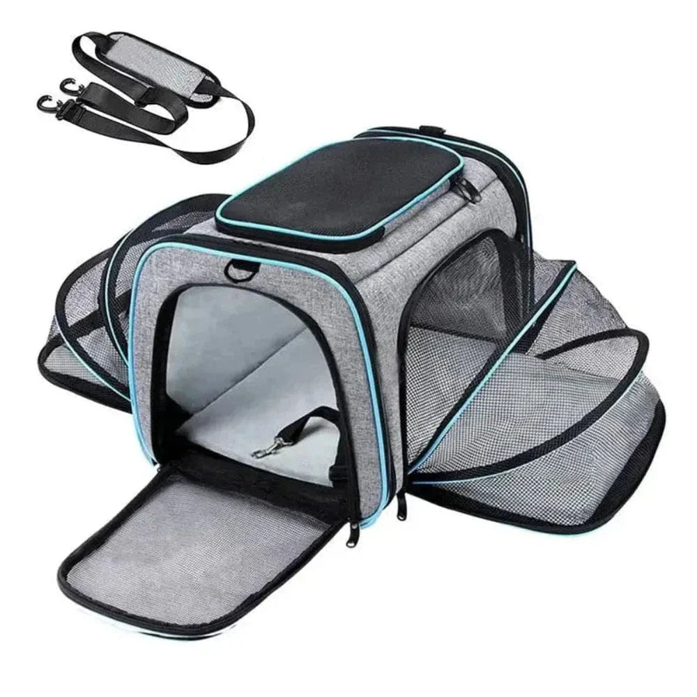 Sac de Transport XXL pour Chat jusqu'à 10kg - Cocon Spacieux pour Grands Chats | Miaou&Co
