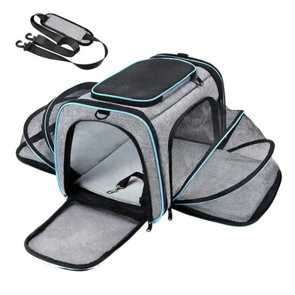 Sac de Transport XXL pour Chat jusqu'à 10kg - Cocon Spacieux pour Grands Chats | Miaou&Co