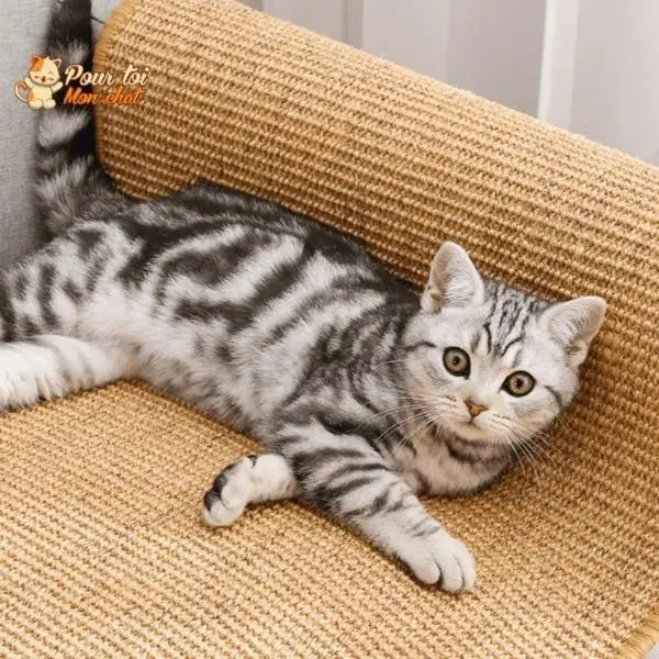 Tapis Grattoir Couvre-Meubles pour Chat 4 Tailles 30x40 à 60x90cm - Protège Canapé | Miaou&Co