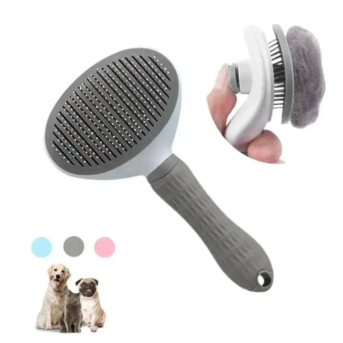 Brosse de Toilettage pour Chat Anti-Nœuds 3 Coloris - Démêle sans Tirer et Anti-Mue | Miaou&Co