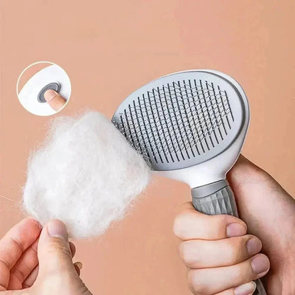 Brosse de Toilettage pour Chat Anti-Nœuds 3 Coloris - Démêle sans Tirer et Anti-Mue | Miaou&Co