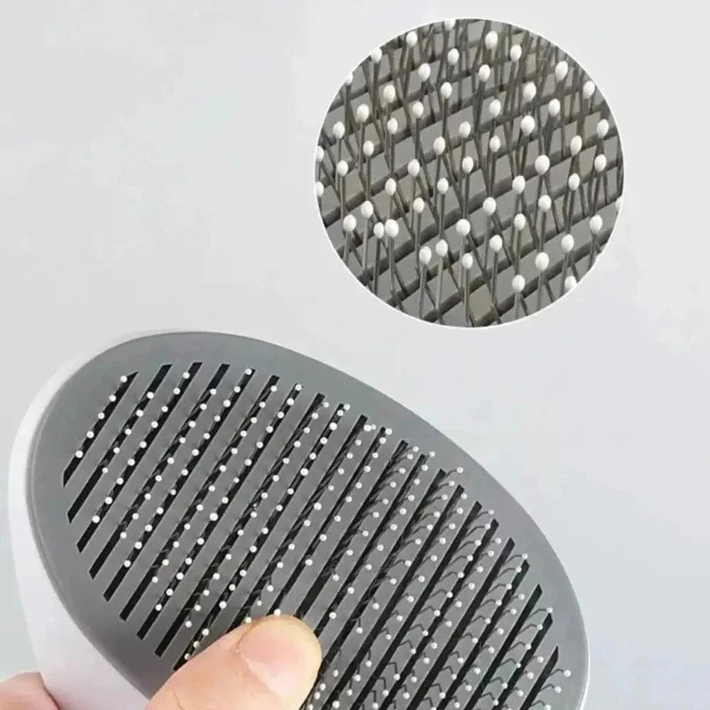 Brosse de Toilettage pour Chat Anti-Nœuds 3 Coloris - Démêle sans Tirer et Anti-Mue | Miaou&Co