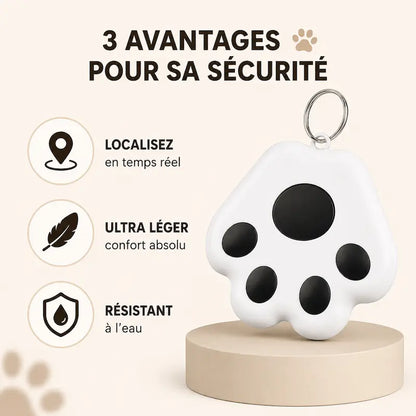 Mini Traceur Bluetooth pour Chat Léger et Précis - Localisation sans Abonnement 4 Coloris | Miaou&Co
