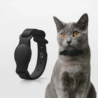Collier pour Chat Compatible Apple AirTag 3 Tailles - Support Sécurisé Localisation GPS | Miaou&Co