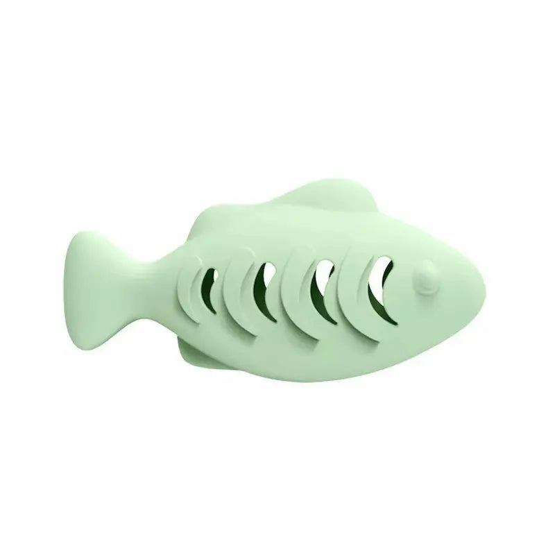 Jouet Distributeur de Croquettes pour Chat Forme Poisson - Régule l'Appétit Anti-Ennui | Miaou&Co