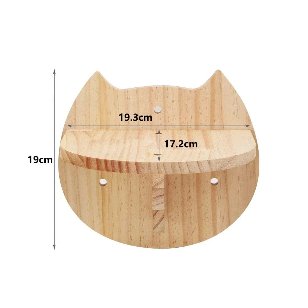 Arbre à Chat Mural Modulable 11 Modules - Étagères Hamacs et Griffoirs Gain de Place | Miaou&Co