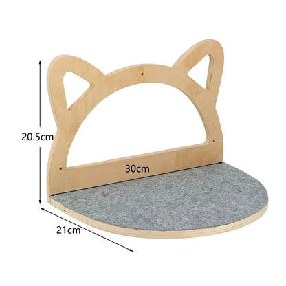 Arbre à Chat Mural Modulable 11 Modules - Étagères Hamacs et Griffoirs Gain de Place | Miaou&Co
