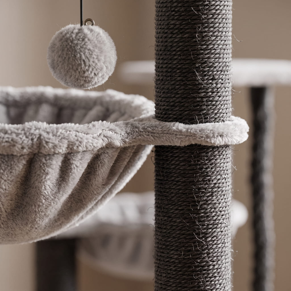 Miaou & Co Arbre à Chat Multi-Plateformes 7 Niveaux