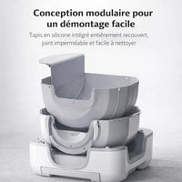 Miaou & Co Bac à Litière Autonettoyant pour Chat