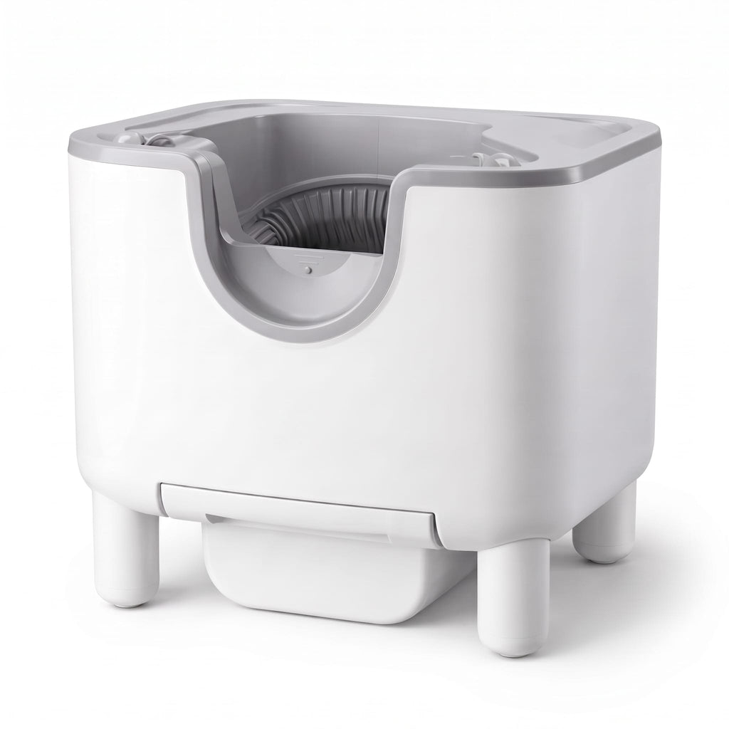 Miaou & Co Bac à Litière Autonettoyant pour Chat