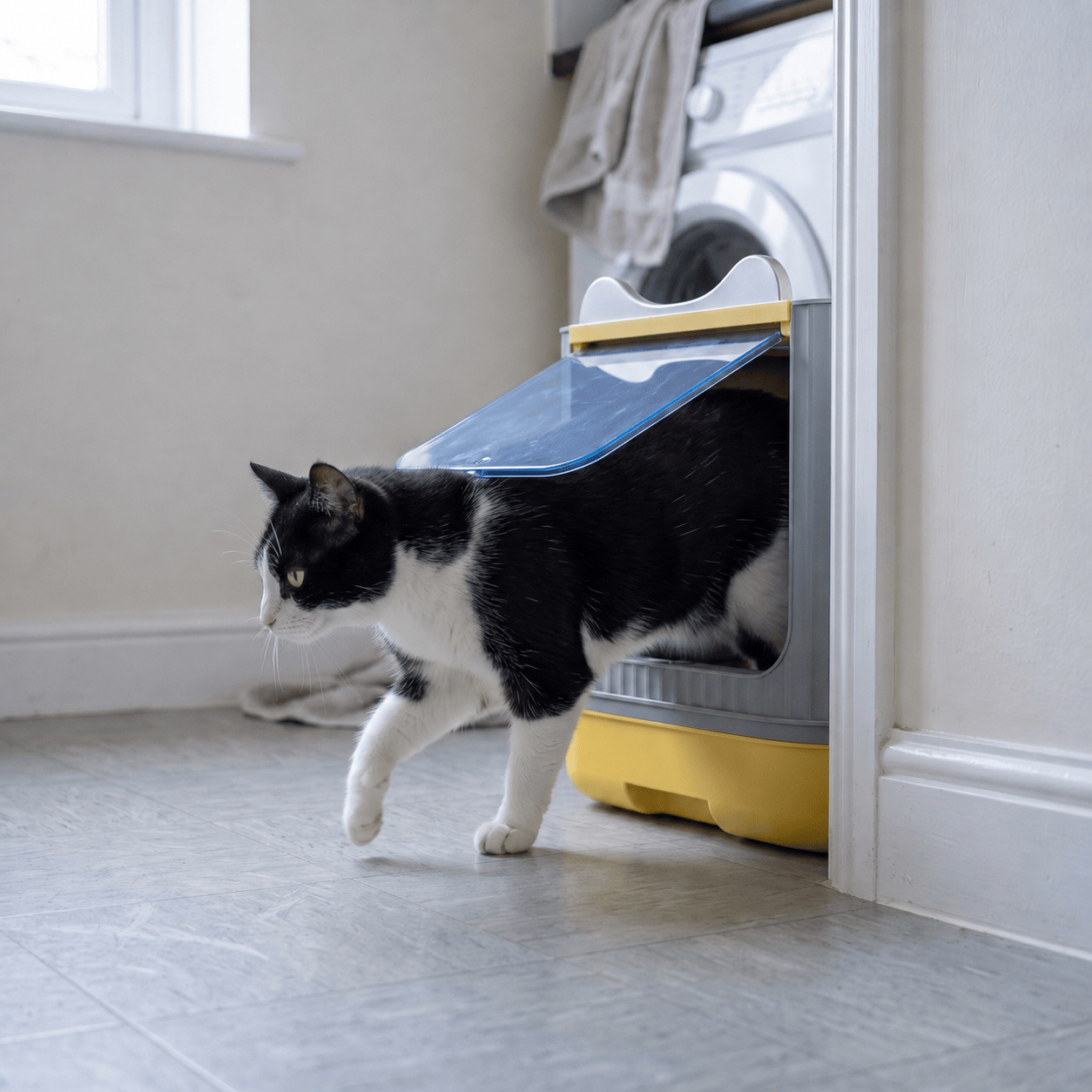 Miaou & Co Bac à litière chat fermé Image