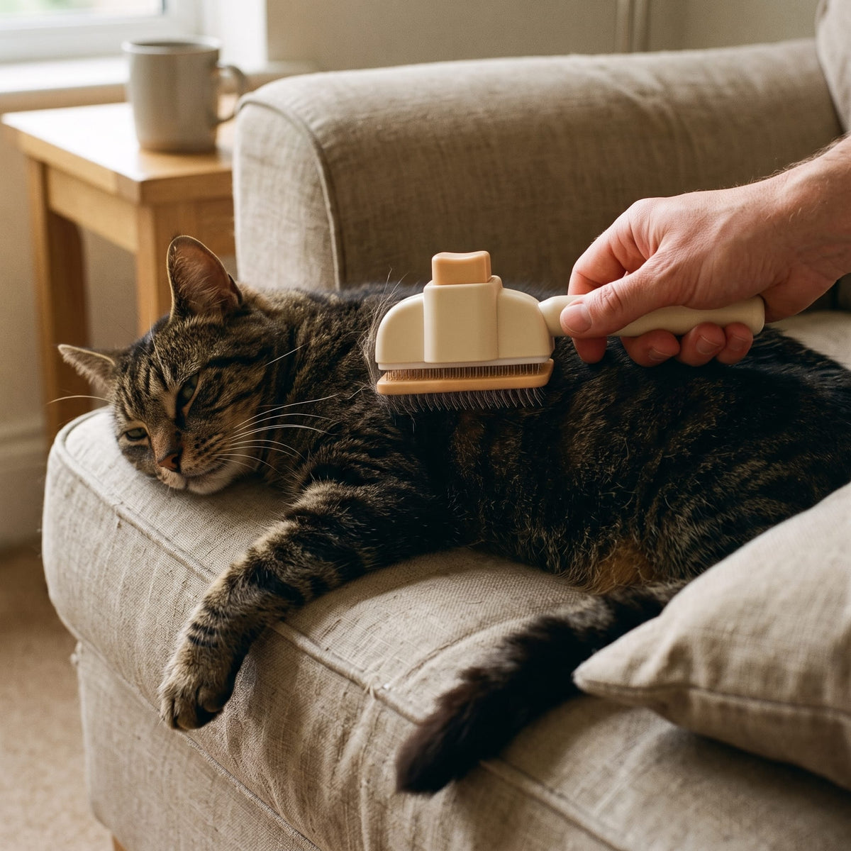 Miaou & Co Brosse Attrape Poils Chat