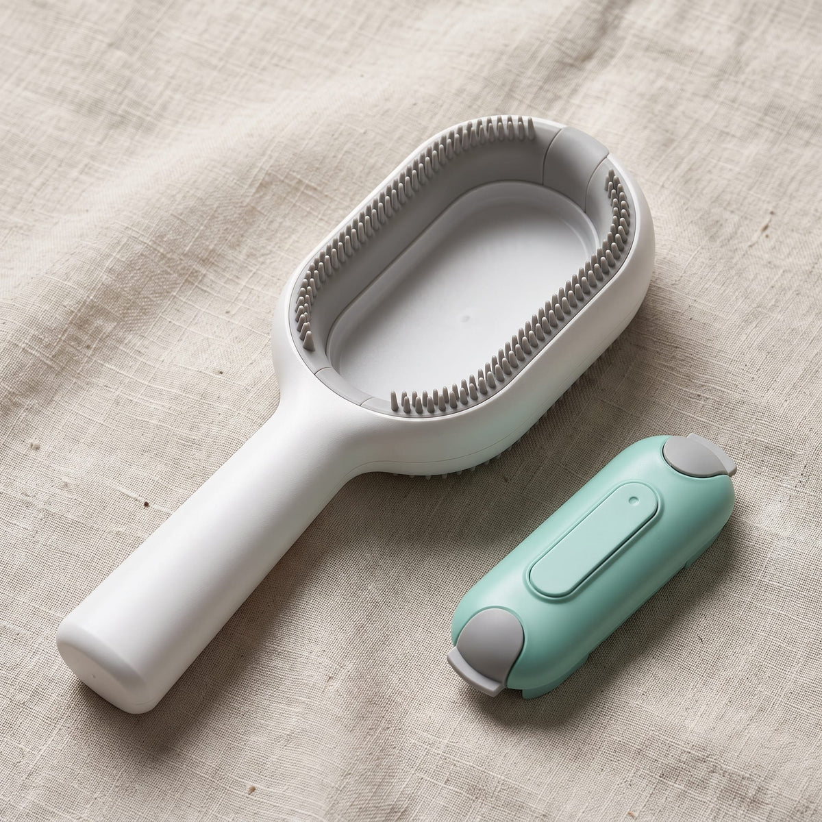 Miaou & Co Brosse pour Chat avec Réservoir d'Eau
