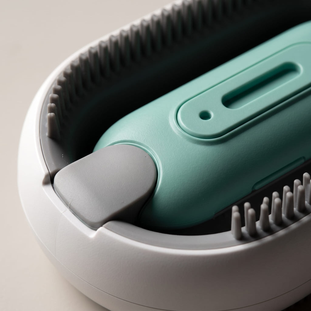 Miaou & Co Brosse pour Chat avec Réservoir d'Eau
