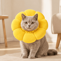 Miaou & Co Collerette Fleur Souple pour Chat en Cotton