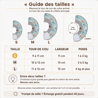 Miaou & Co Collerette Souple pour Chat en Polyester