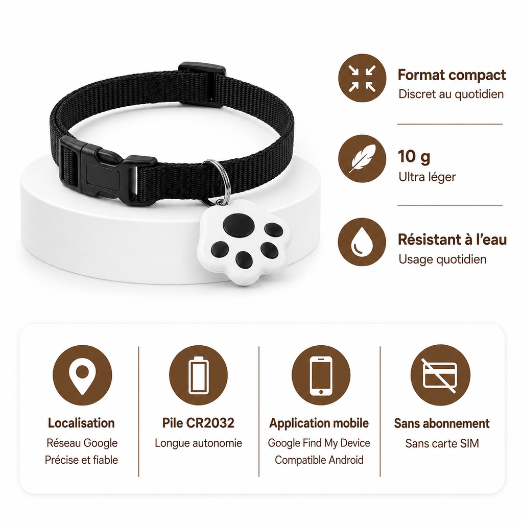 Miaou & Co Collier Chat Bluetooth