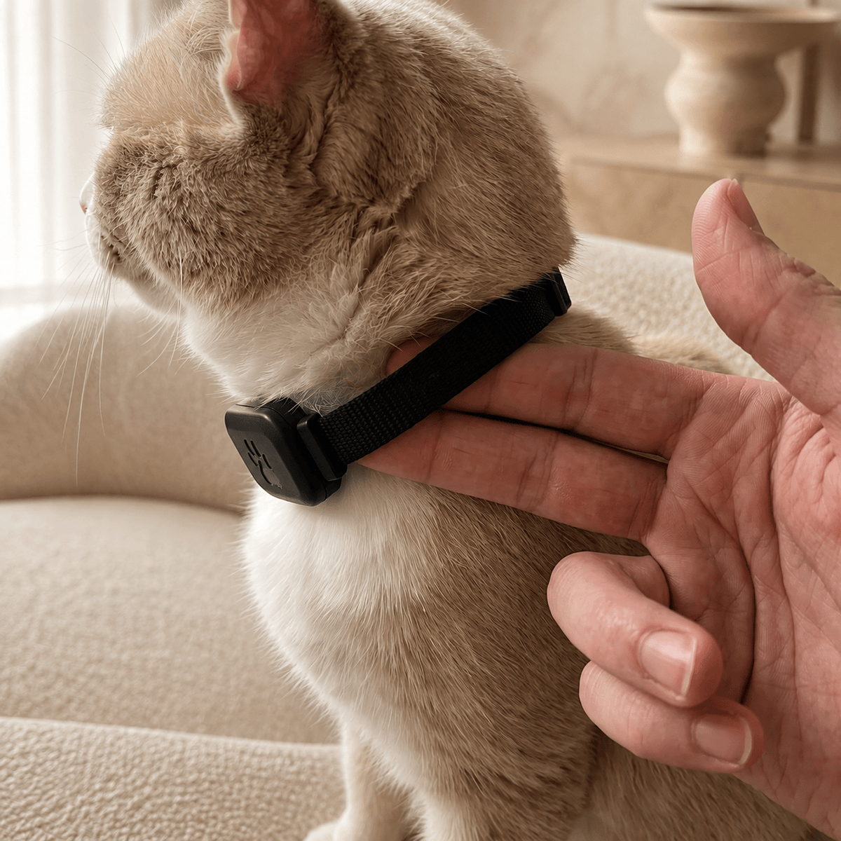 Miaou & Co Collier de Localisation GPS Chat sans Abonnement
