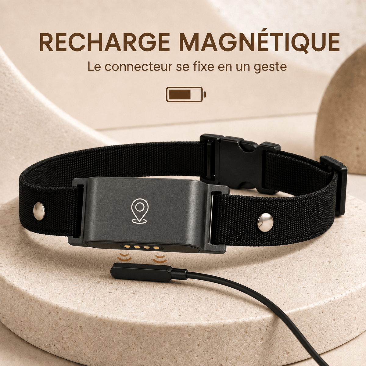 Miaou & Co Collier Gps pour Chat sans Abonnement