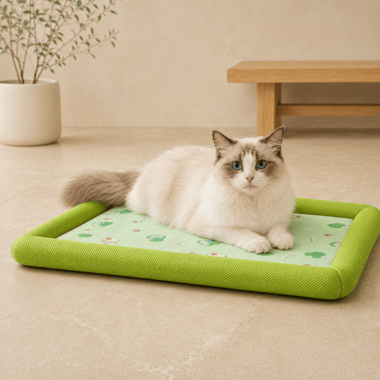 Miaou & Co Coussin Rafraîchissant pour Chat Fraîcheur Instantanée Image