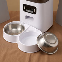 Miaou & Co Distributeur Automatique pour Chat avec Caméra et Double Gamelle - Idéal 2 Chats