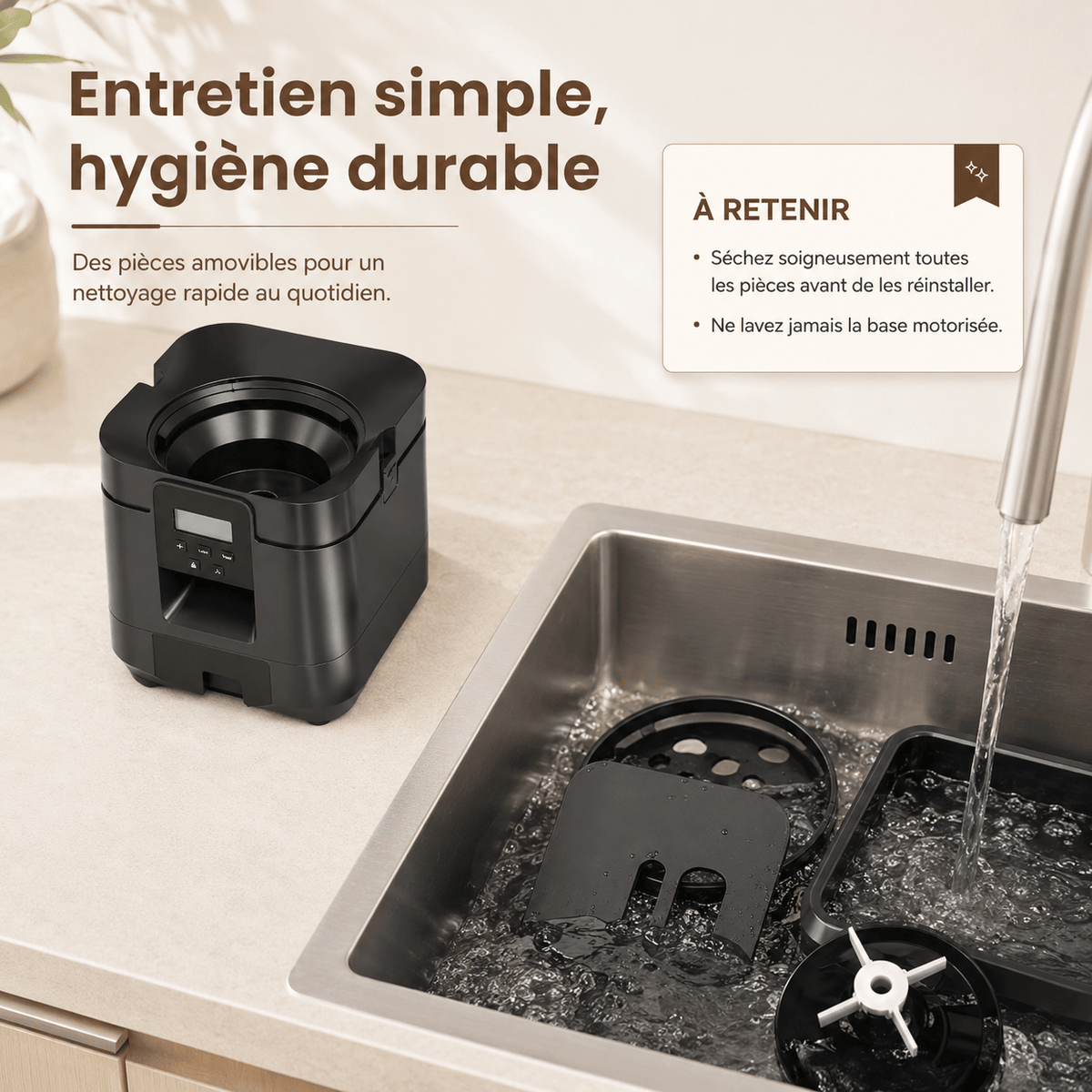 Miaou & Co Distributeur Automatique Programmable de Croquettes pour Chat