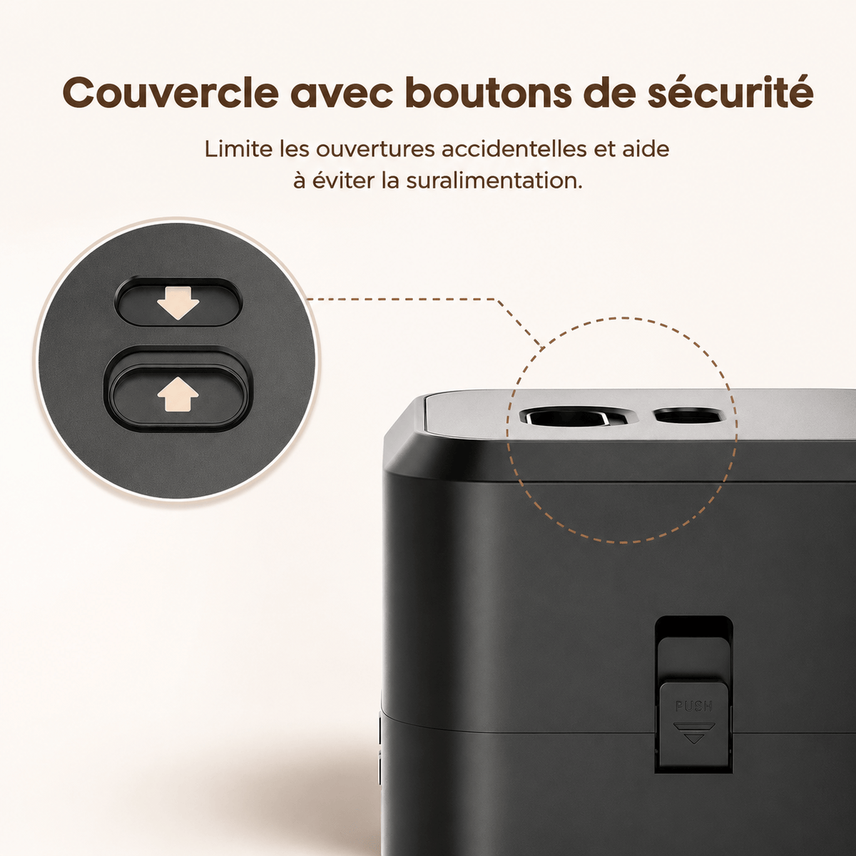 Miaou & Co Distributeur Automatique Programmable de Croquettes pour Chat