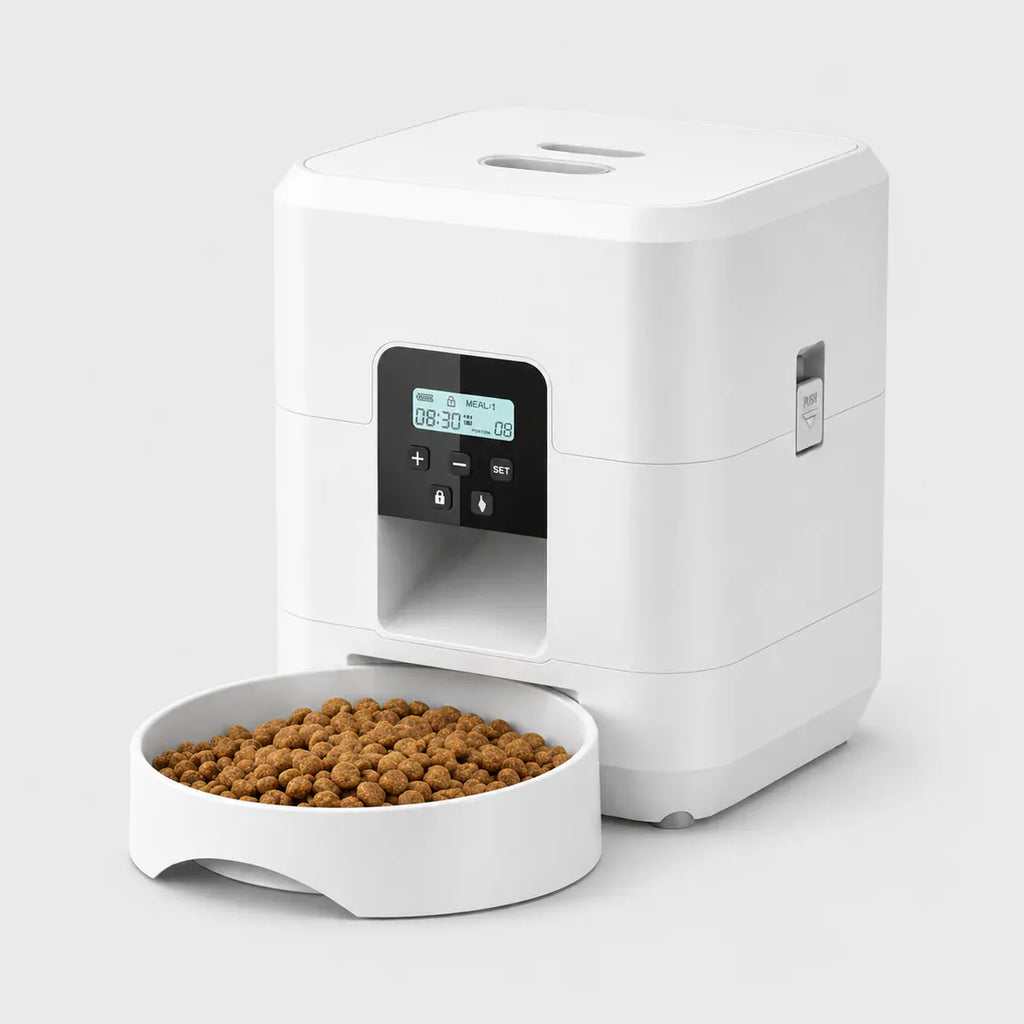 Miaou & Co Distributeur Automatique Programmable de Croquettes pour Chat