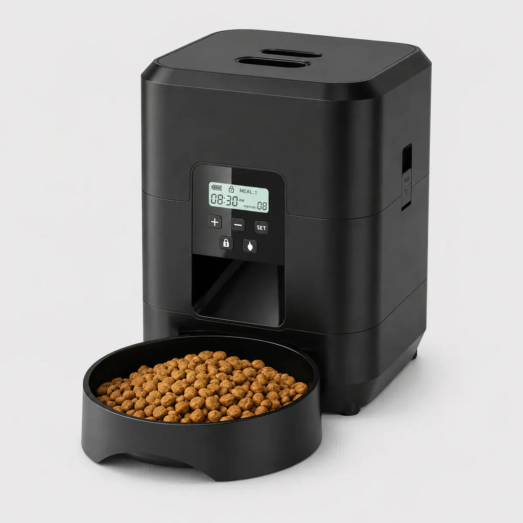 Miaou & Co Distributeur Automatique Programmable de Croquettes pour Chat