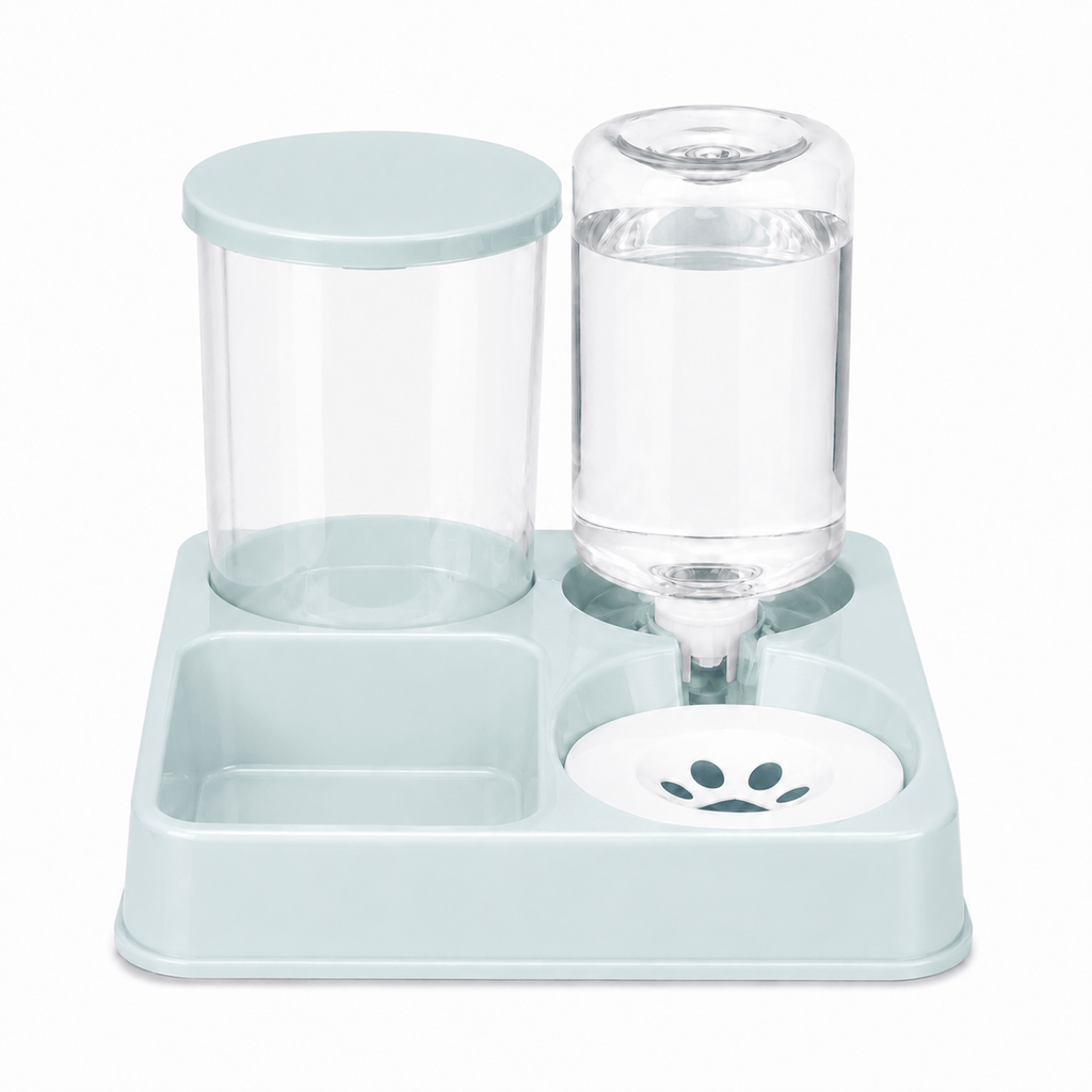 Miaou & Co Distributeur de Croquette et Eau pour Chat